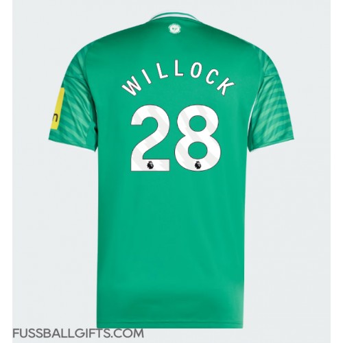 Newcastle United Joe Willock #28 Fußballbekleidung Auswärtstrikot 2025-26 Kurzarm